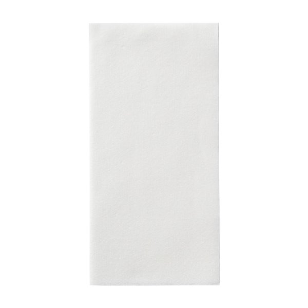 Linen-Like 8.5" x 4.25" Linen-Like White Dinner Napkins 300 PK 120060